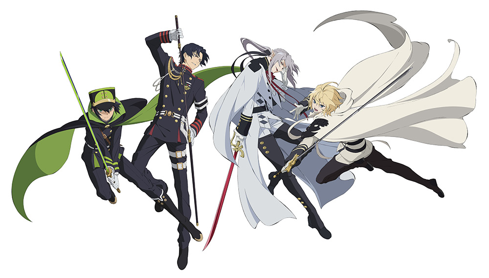 キービジュアル第2弾 キャラビジュアル 公開 終わりのセラフ Seraph Of The End Animated Tv Series